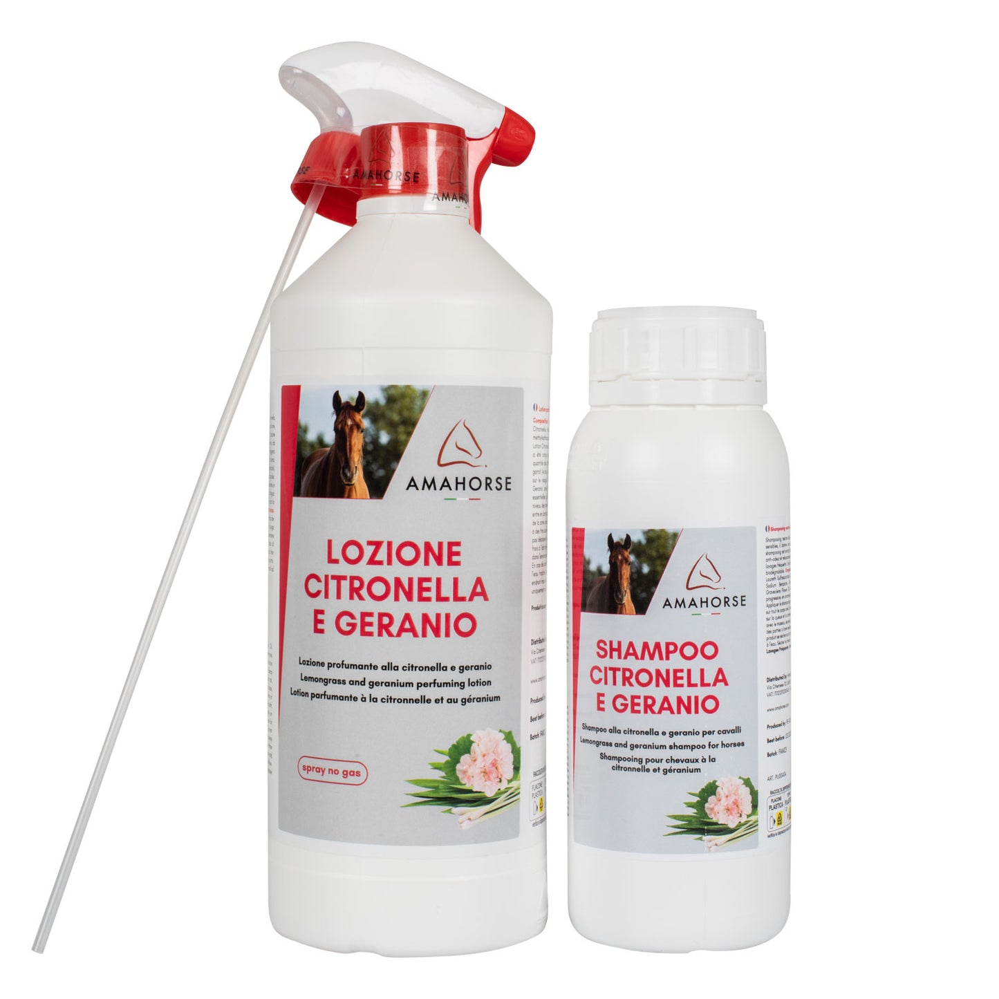 Kit Repellente Spray + Shampoo alla Citronella